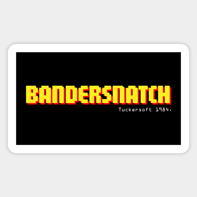 bandersnatch game logo Sticker by 1000horsemen